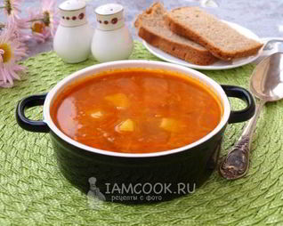 Постный рассольник