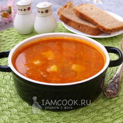 Постный рассольник