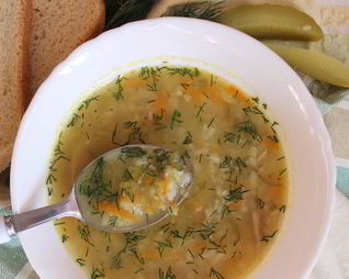 Рассольник без перловки