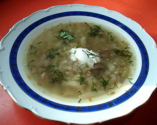 Рассольник домашний