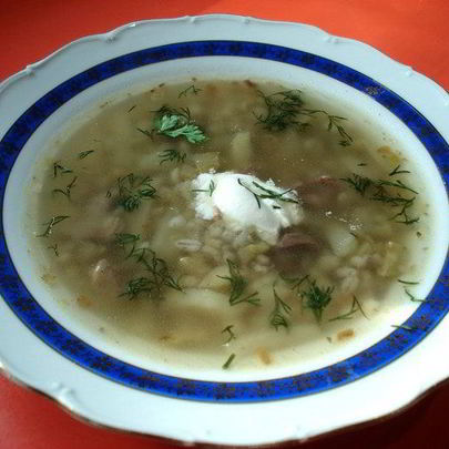 Рассольник домашний