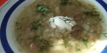 рассольник домашний