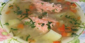 рассольник из семги