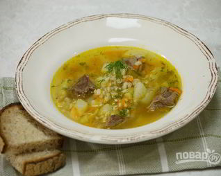 Рассольник классический с перловкой