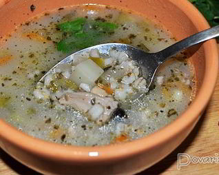 Рассольник ленинградский