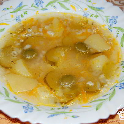 Рассольник постный