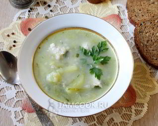 Рассольник с фрикадельками в мультиварке