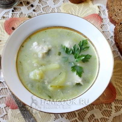 Рассольник с фрикадельками в мультиварке