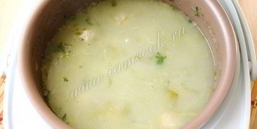 рассольник с фрикадельками в мультиварке