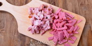 рассольник с копченостями