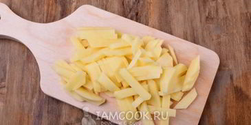 рассольник с копченостями