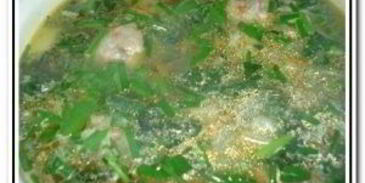 рассольник с крапивой