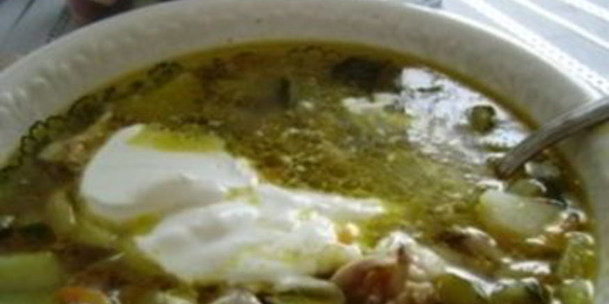 Рецепт рассольника с курицей