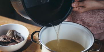 рассольник с маринованными опятами