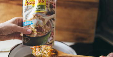 рассольник с маринованными опятами