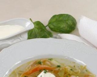 Рассольник с морепродуктами