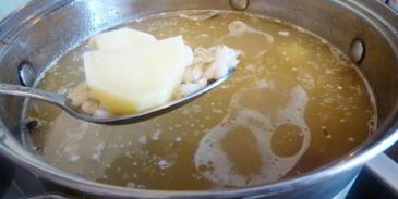 рассольник с перловкой