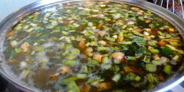 рассольник с перловкой