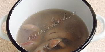 рассольник с почками