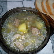 Рецепт Рассольника с потрохами