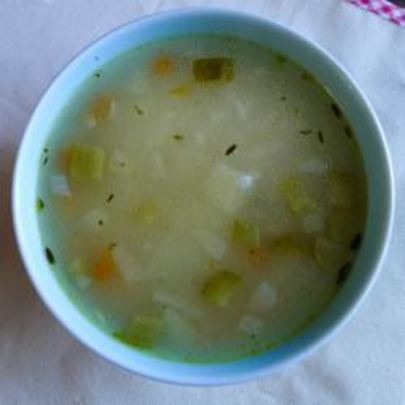 Рассольник с рисом