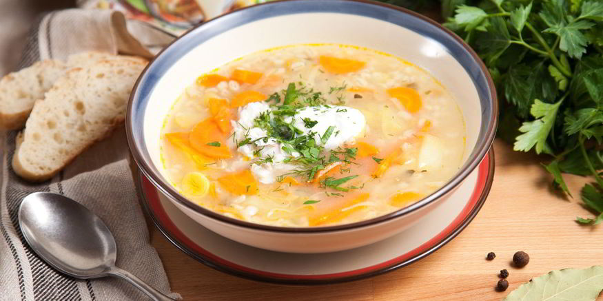 Рецепт рассольника с рыбой и перловой крупой
