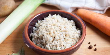 рассольник с рыбой и перловой крупой