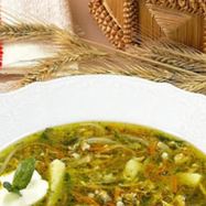 Рецепт Рассольника зеленого с лимонома