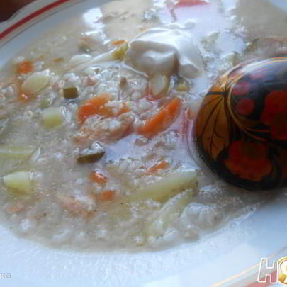 Рыбный рассольник