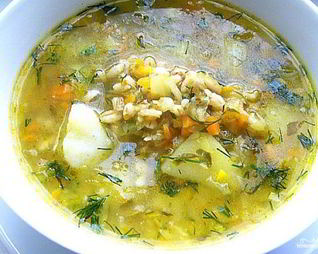 Вкусный рассольник с перловкой