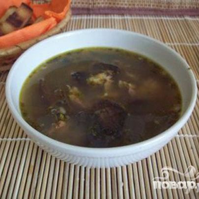 Кислые щи с грибами