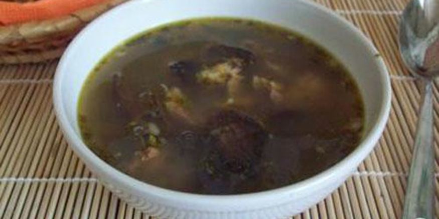 Рецепт кислых щей с грибами