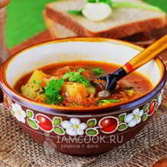 Рецепт Постных щей из квашеной капусты