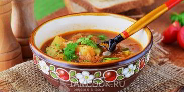 постные щи из квашеной капусты