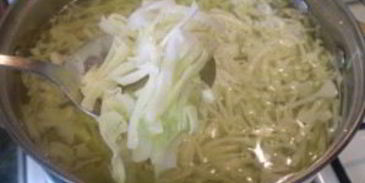 постные щи из свежей капусты с грибами