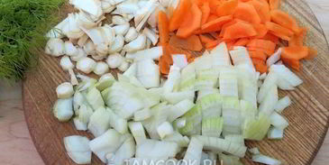 постные щи с фасолью