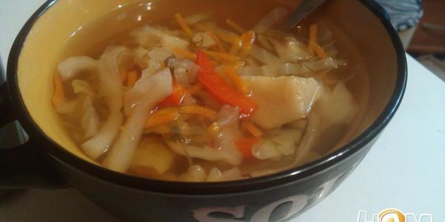 Рецепт постных щей с грибами