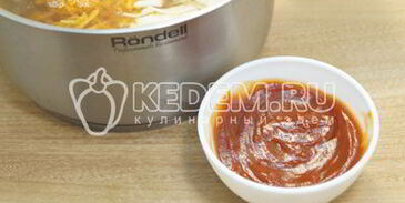 постные щи с капустой и грибами