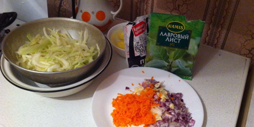 Рецепт простых щей без зажарки