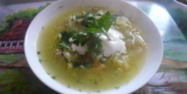 щи из кислой капусты с курицей