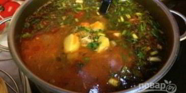 щи из кролика