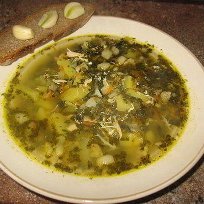 Щи из крошева