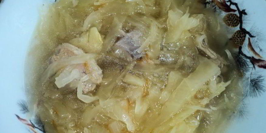 Рецепт щей из квашенной капусты в мультиварке