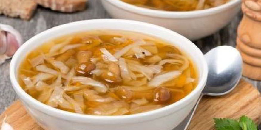 Рецепт щей из квашеной капусты с грибами