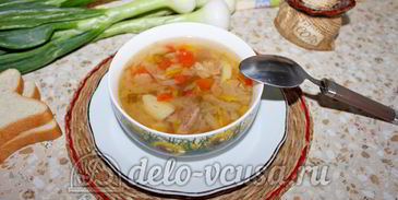 щи из квашеной капусты в мультиварке