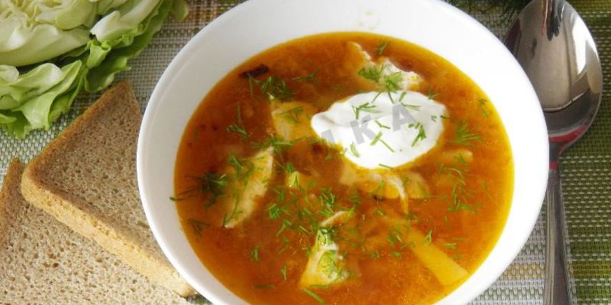 Рецепт щей из молодой капусты с курицей