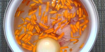 щи на курином бульоне из капусты