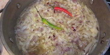 щи, просто щи