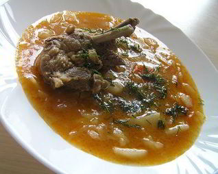 Щи с бараниной