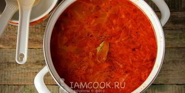 щи с фасолью и желудками индейки